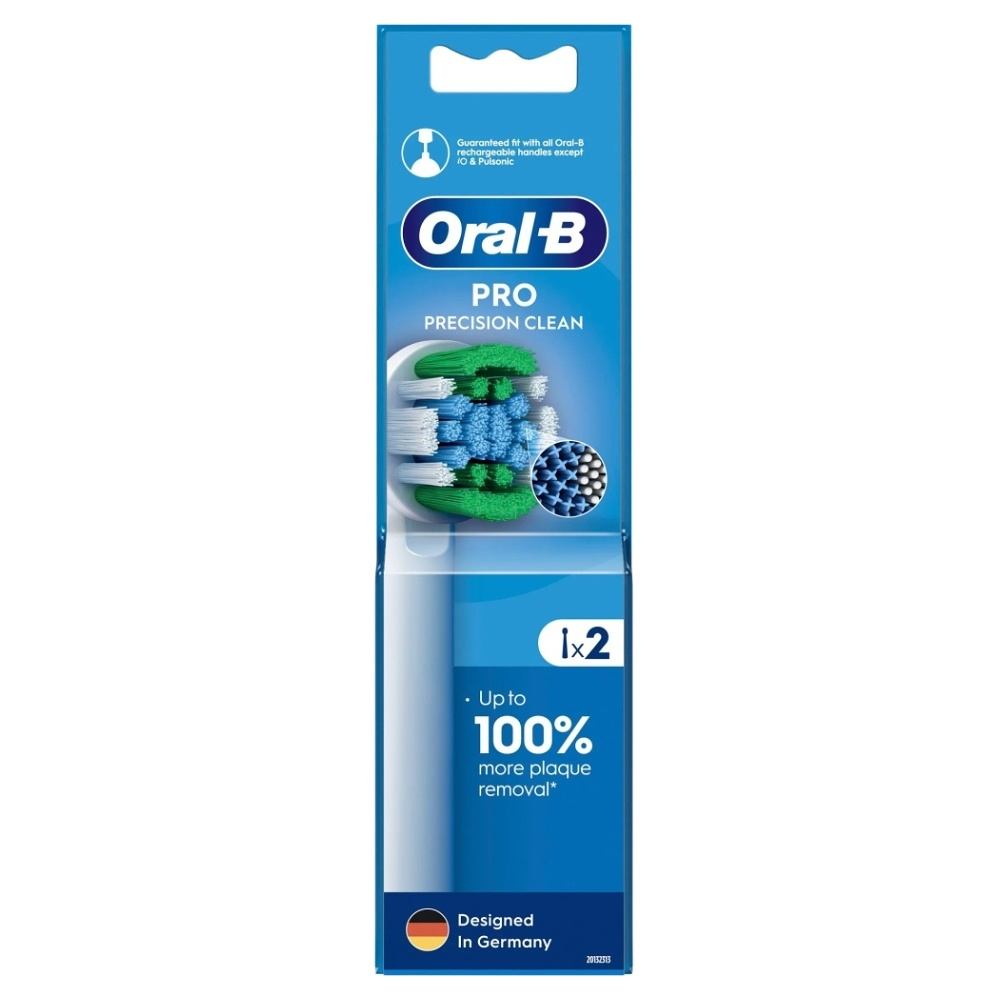 ORAL-B EB 20-2 Precision clean náhradná hlavica s Technológiou CleanMaximiser 2 ks