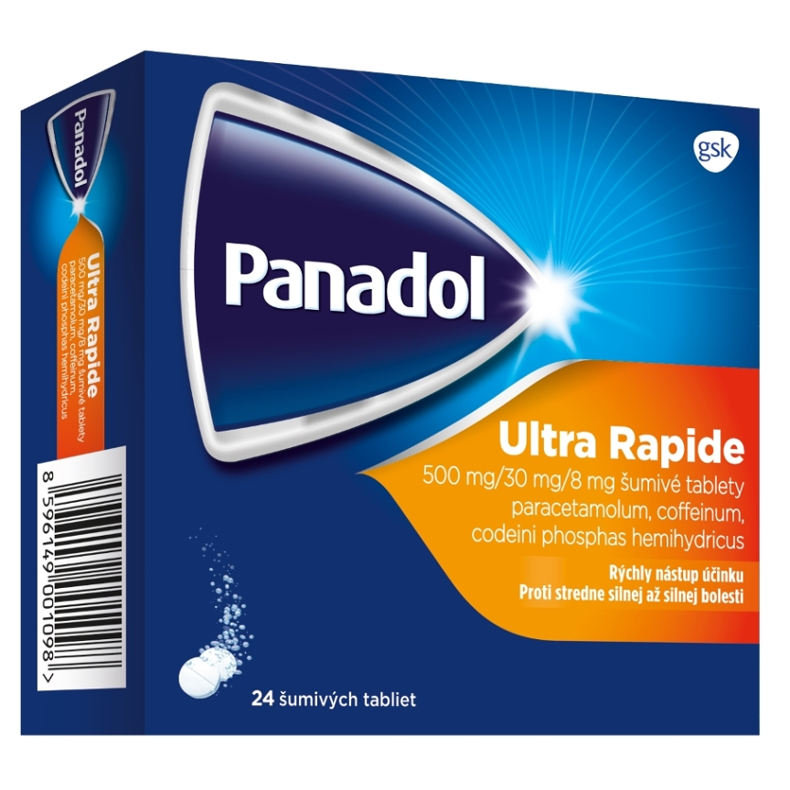 PANADOL Ultra Rapide 24 šumivých tabliet