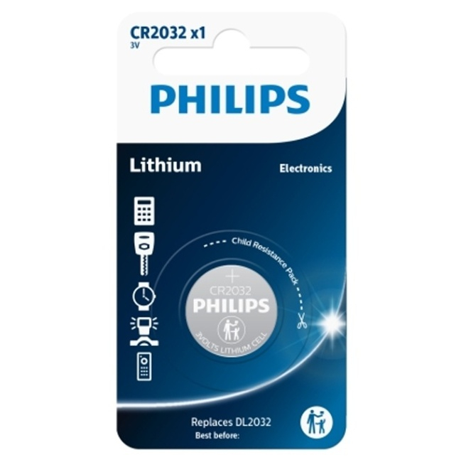 PHILIPS CR203201B gombíková batéria 1 ks