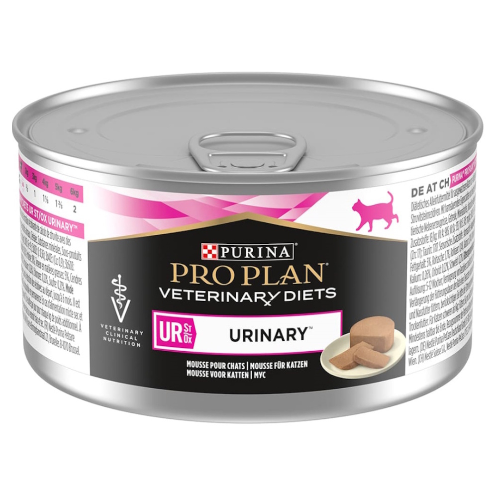 PURINA PRO PLAN Vet Diets UR StOx Urinary Turkey konzerva pre mačky 195 g