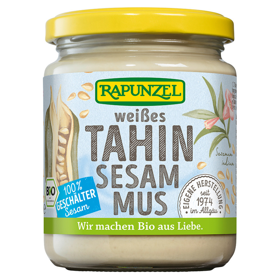 RAPUNZEL Biele tahini 100 percent sezamová pasta BIO 250 g