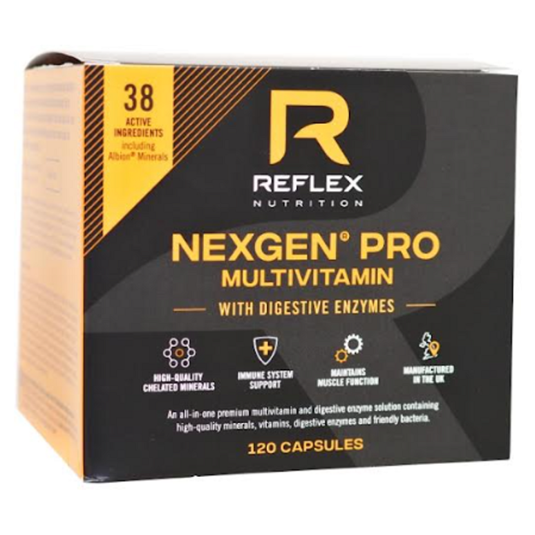 REFLEX NUTRITION Nexgen PRO multivitamín  digestive enzymes 120 kapsúl