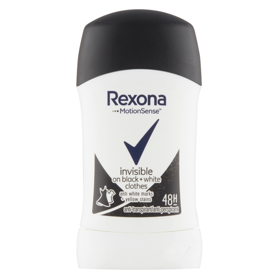 REXONA Invisible BlackWhite tuhý antiperspirant 40 ml