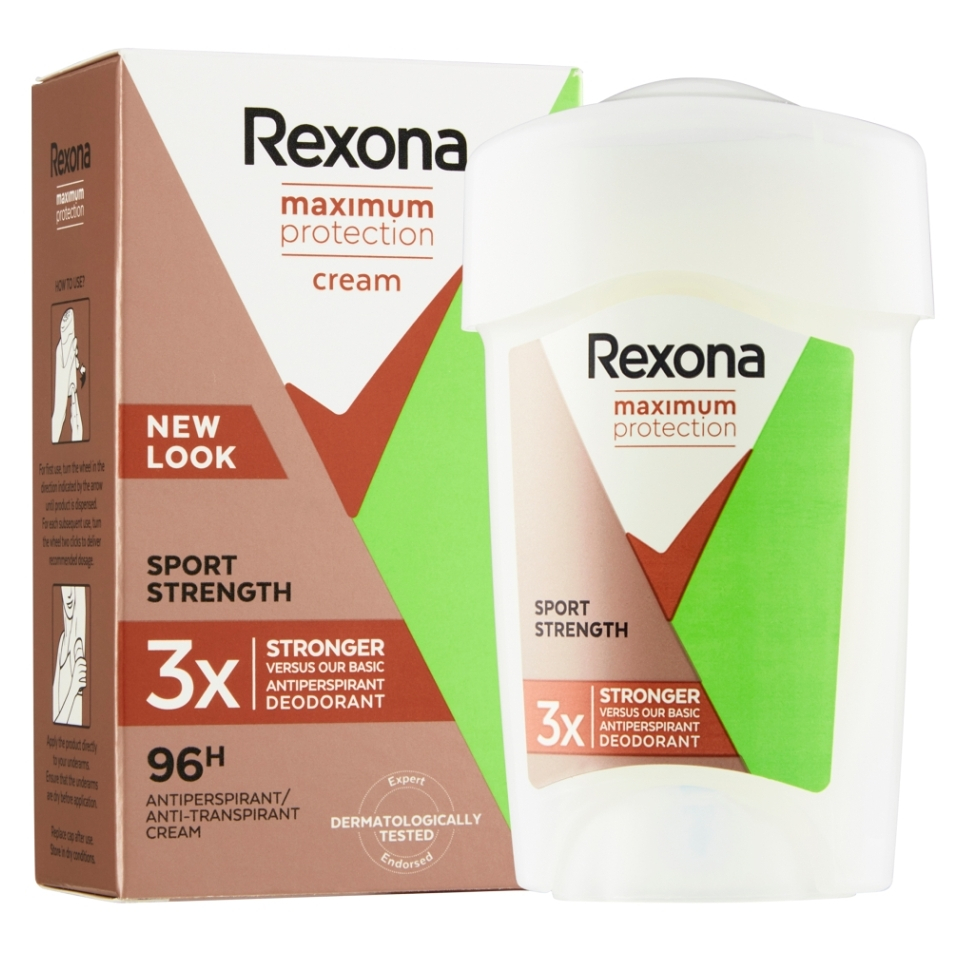 REXONA Maximum Protection Sport Strenght tuhý dezodorant 45 ml