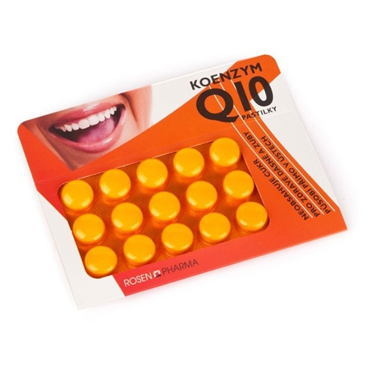 ROSEN PHARMA Koenzým Q10 30 mg 15 pastiliek