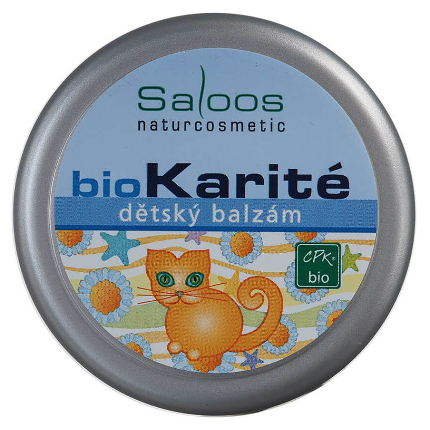 SALOOS BioKarité detský balzám 50 ml