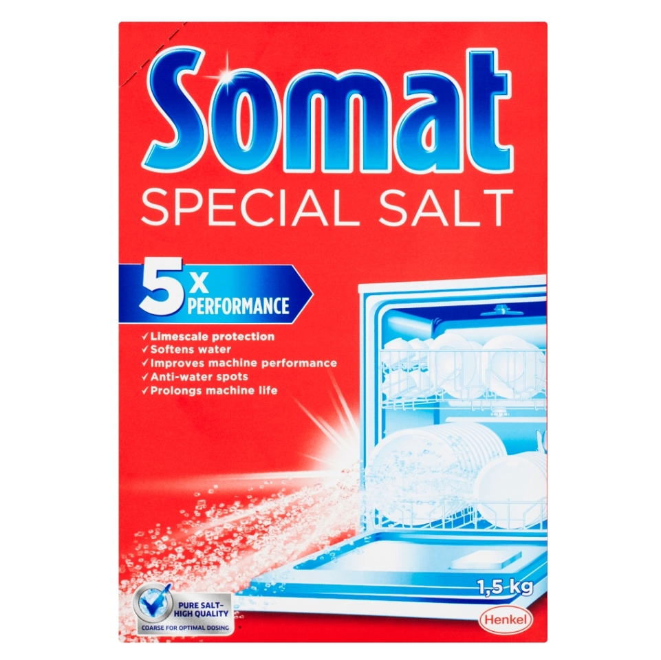 SOMAT Soľ do umývačky riadu 1,5 kg