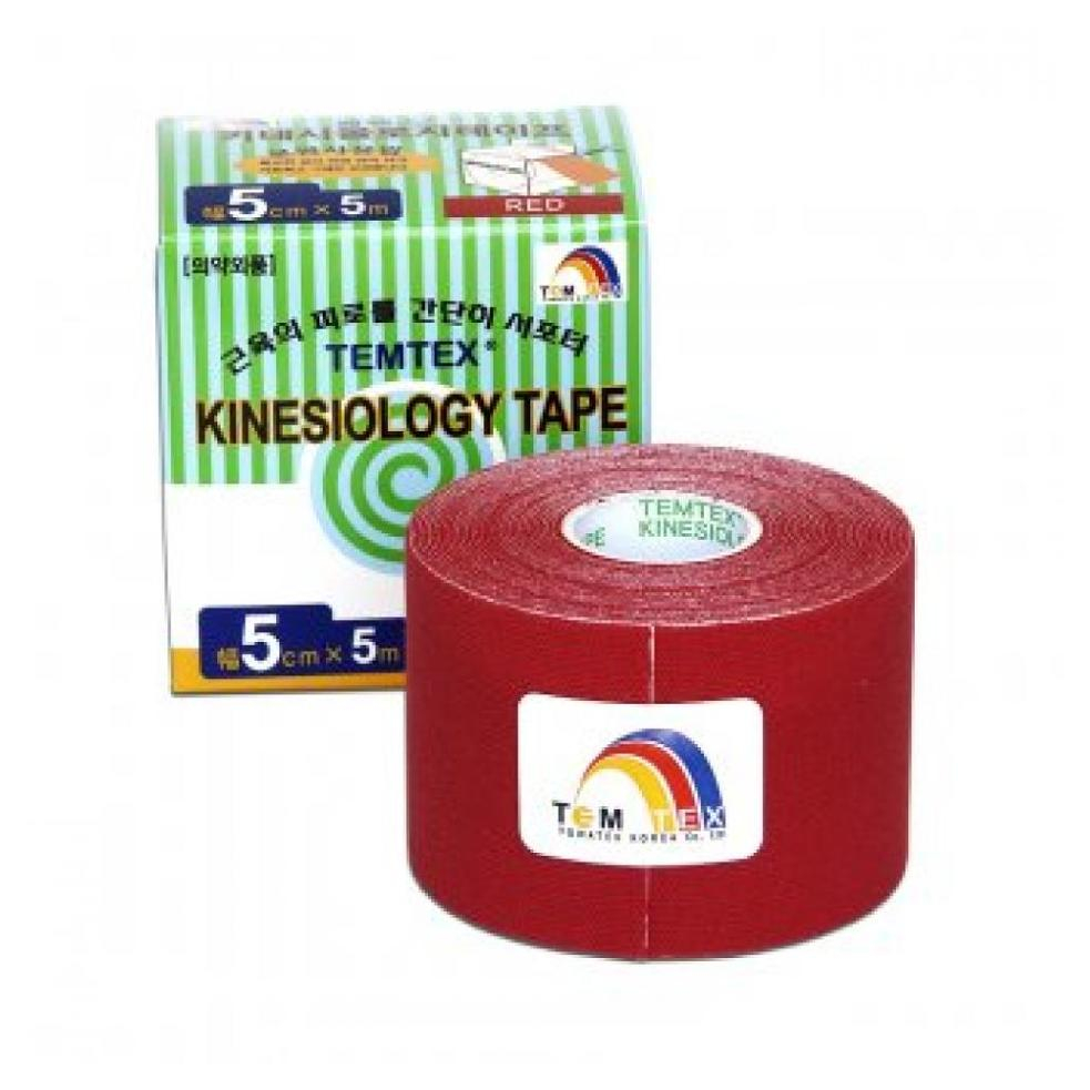 TEMTEX Tejpovacia páska červená 5cm x 5m