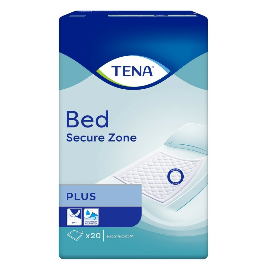 TENA Bed Plus absorpčné podložky 60 x 90 cm 20 kusov