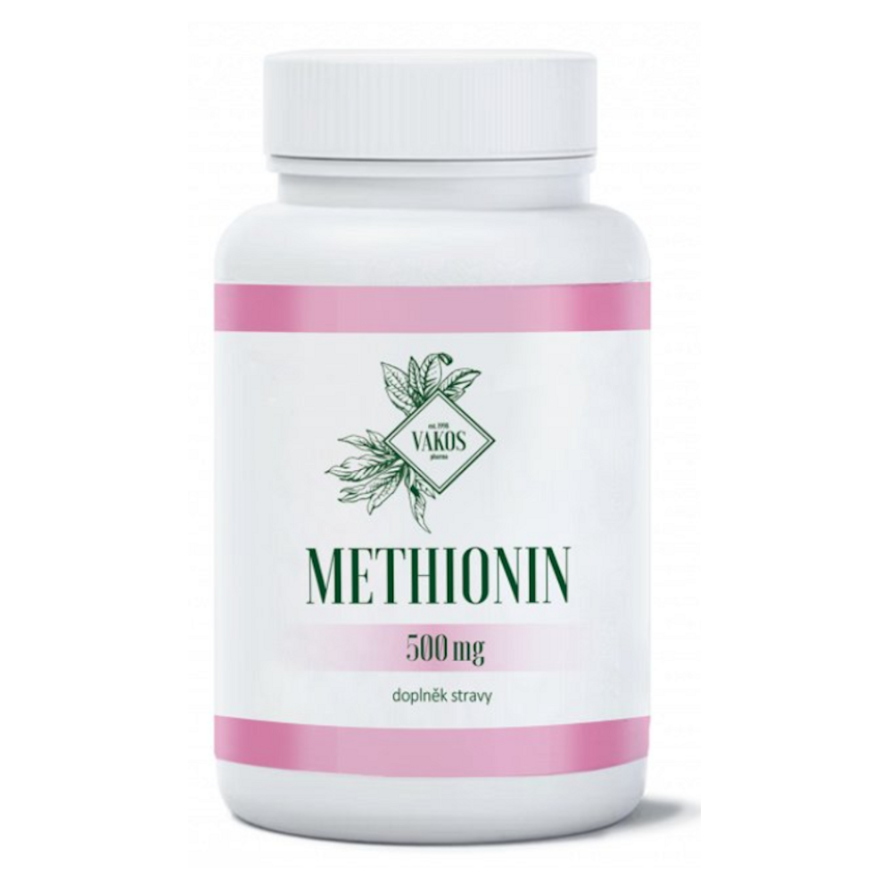 VAKOS Metionín 500 mg 100 kapsúl
