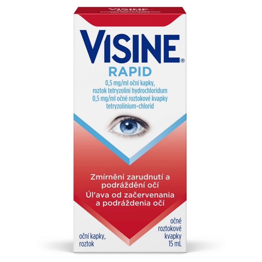 VISINE RAPID 0,5 mgml očné roztokové kvapky 15 ml
