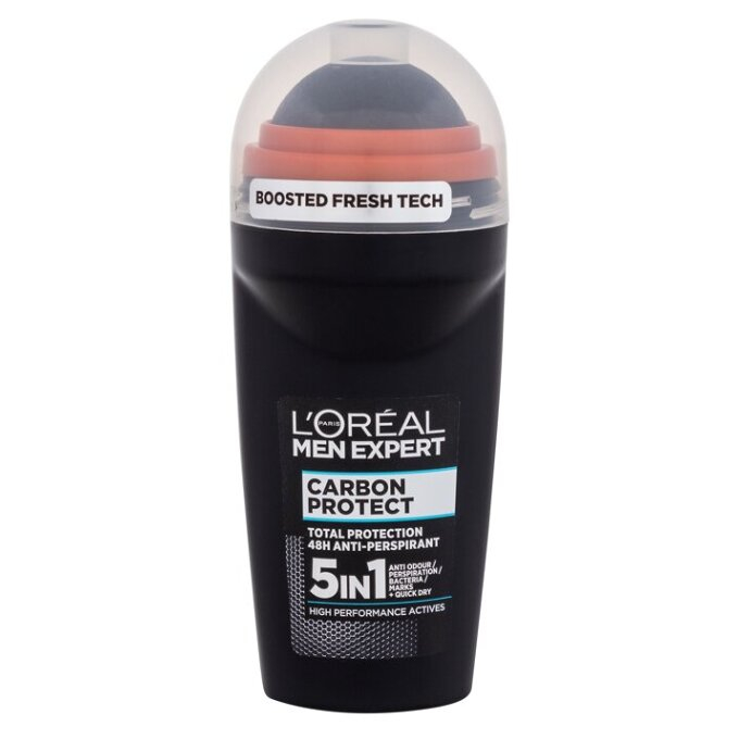 LORÉAL Men Expert 5in1 Antiperspirant Roll-on Carbon Protect 50 ml