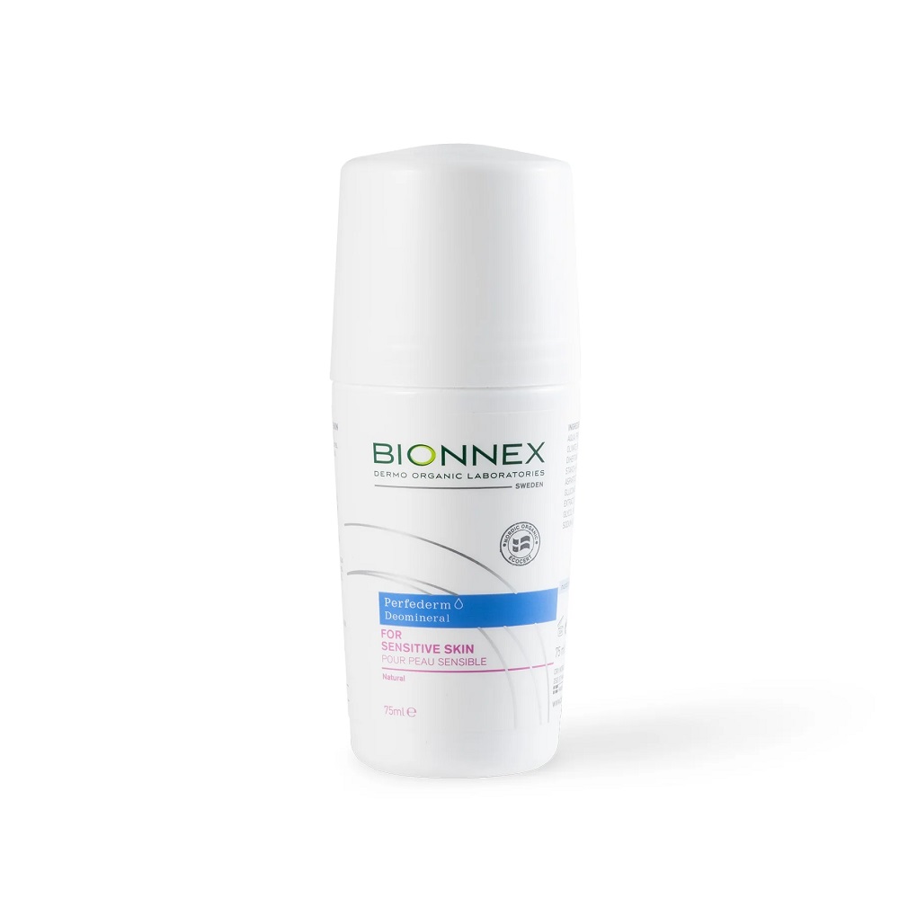 Minerálny deodorant roll-on na citlivú pokožku - 75ml - Bionnex